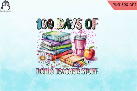 100 Days of School Graphics for Crafts
