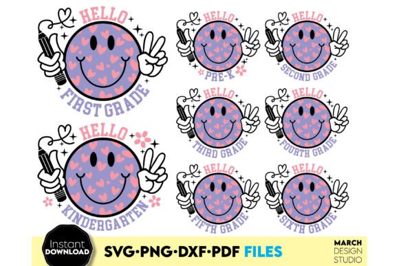 Hello School Smiley Bundle