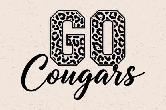 Leopard Print Cougars SVG Review for Real Embroidery Projects