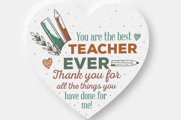 Nursery Teacher Teaching Assistant SVG: A Heartfelt Graphic for Content Creators