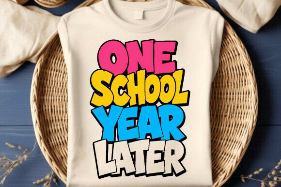 One School Year Later SVG PNG Art: A Designer’s Perspective on Creative Crafts and Graphics