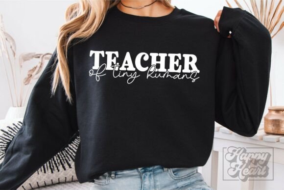 Teacher of Tiny Humans SVG PNG Gift: Graphics and Crafts for Branding